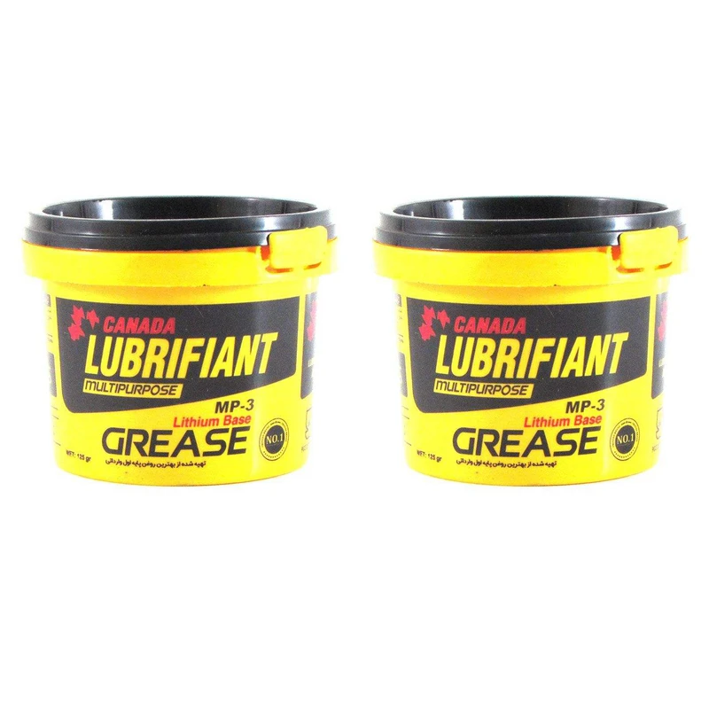 گریس نسوز کانادا لوبریفنت مدل MP-3 Lithium Base حجم 115 میلیلیتر بسته دو عددی